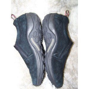 Men's Merrell Shoes Pull Ons Moc Black 8.5 Dual Density